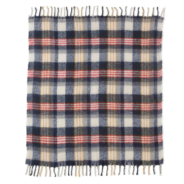 Mohair Plaid Throw by Vellux