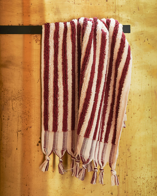 Rumba Stripe Turkish Hand Towel