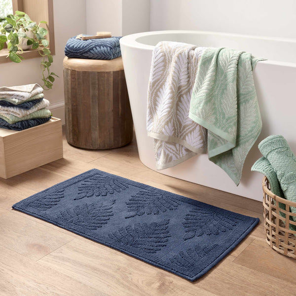 Martex Restore Fern Ogee Bath Rug