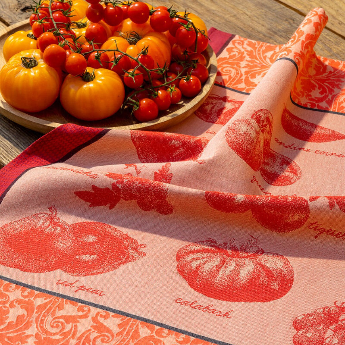 Le Jacquard Francais Tomates Tea Towel