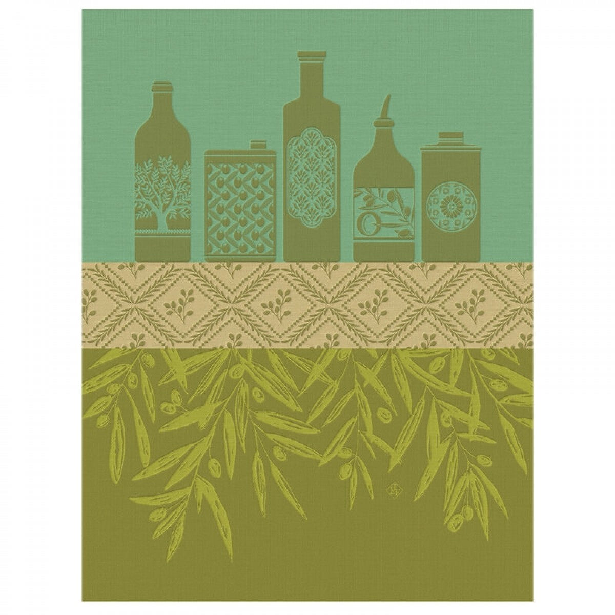 Le Jacquard Francais Huiles provencales Huiles Provencal Tea Towel