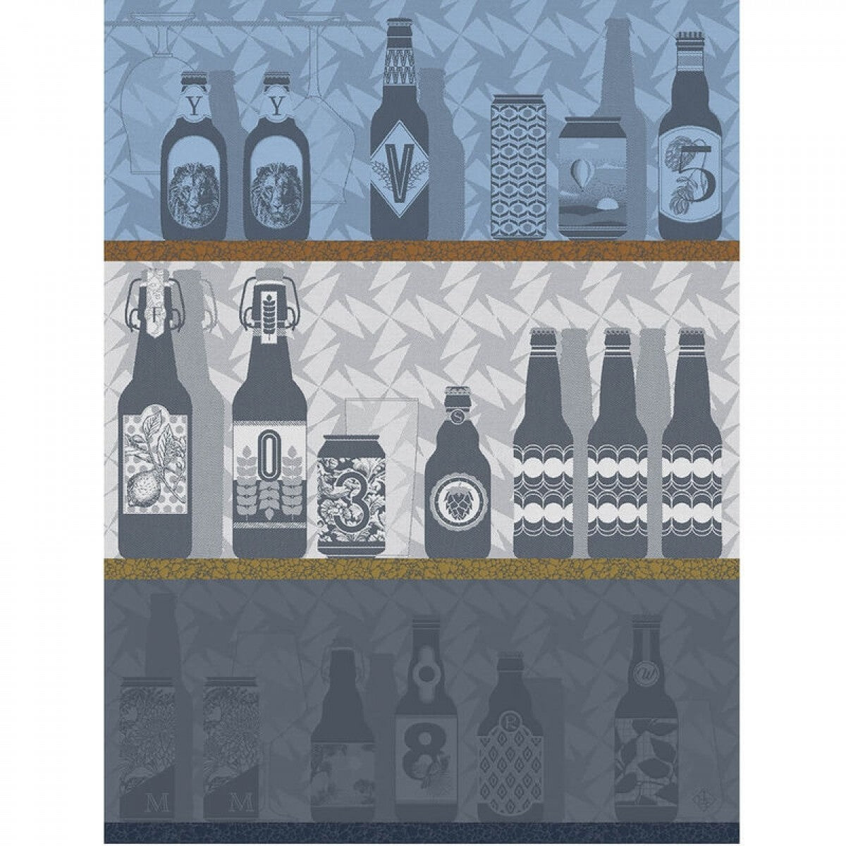 Le Jacquard Francais Neo Brasseurs Tea Towel