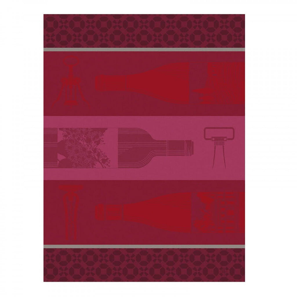 Le Jacquard Francais Vin en Bouteille Tea Towel