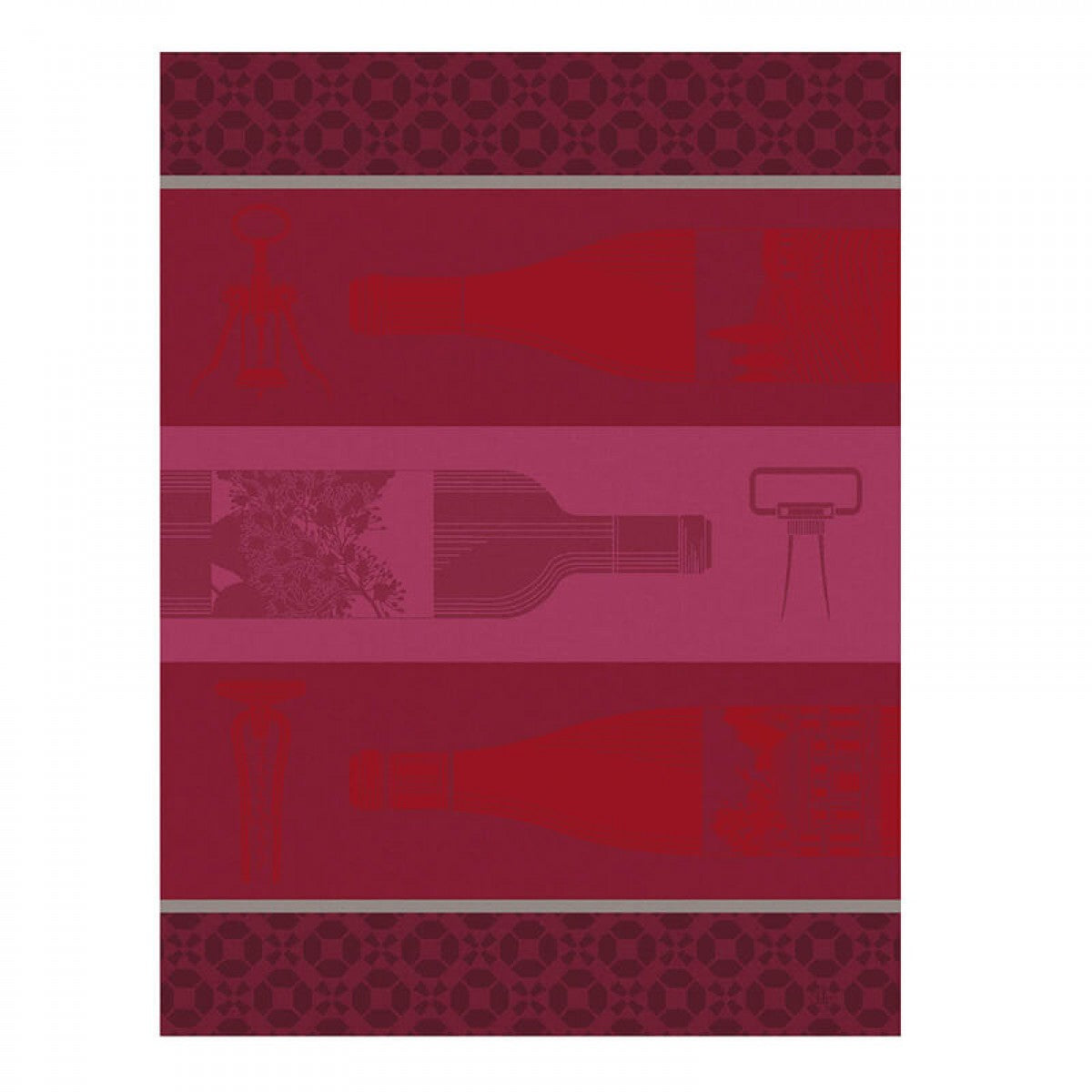 Le Jacquard Francais Vin en Bouteille Tea Towel