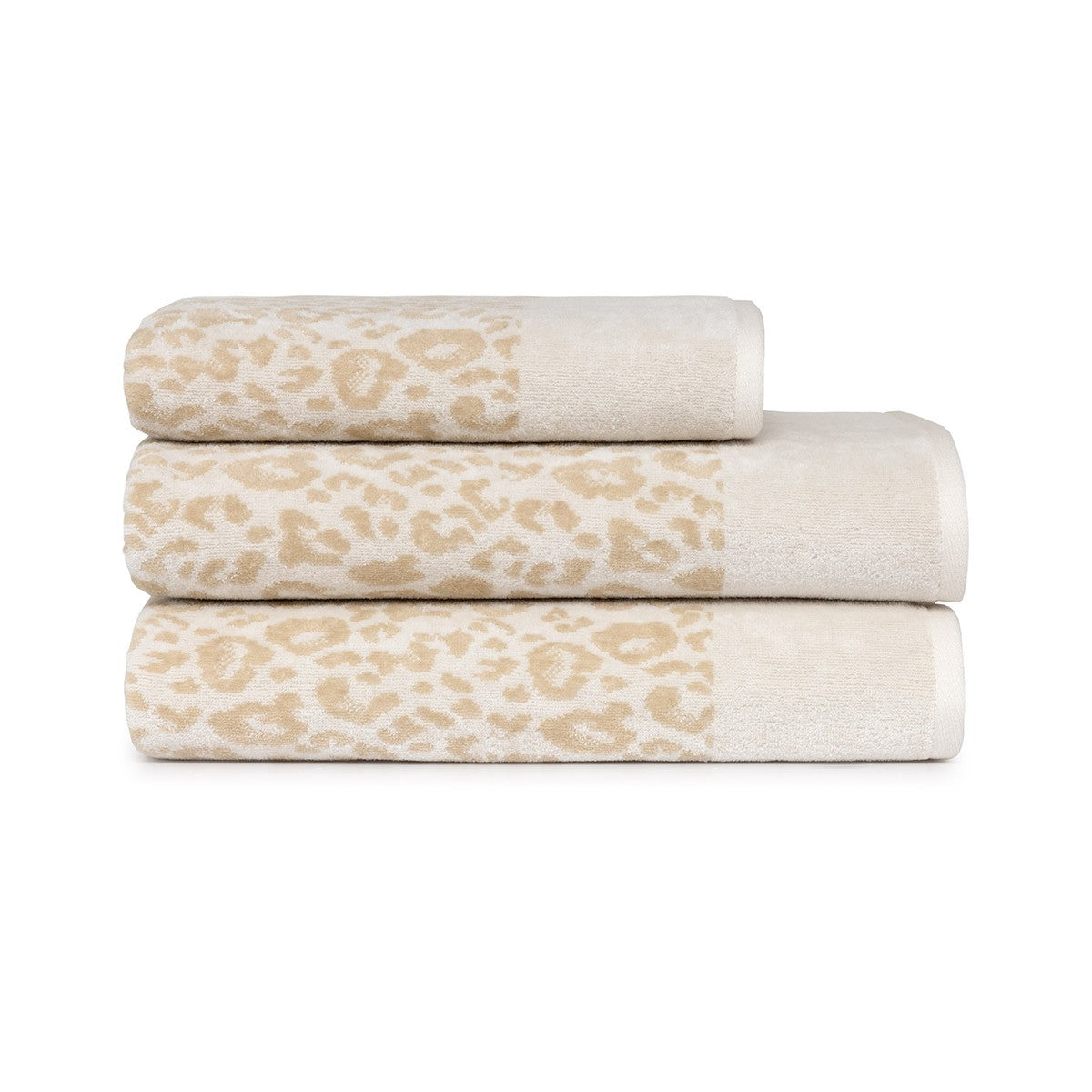 Yves Delorme Leopard Towels